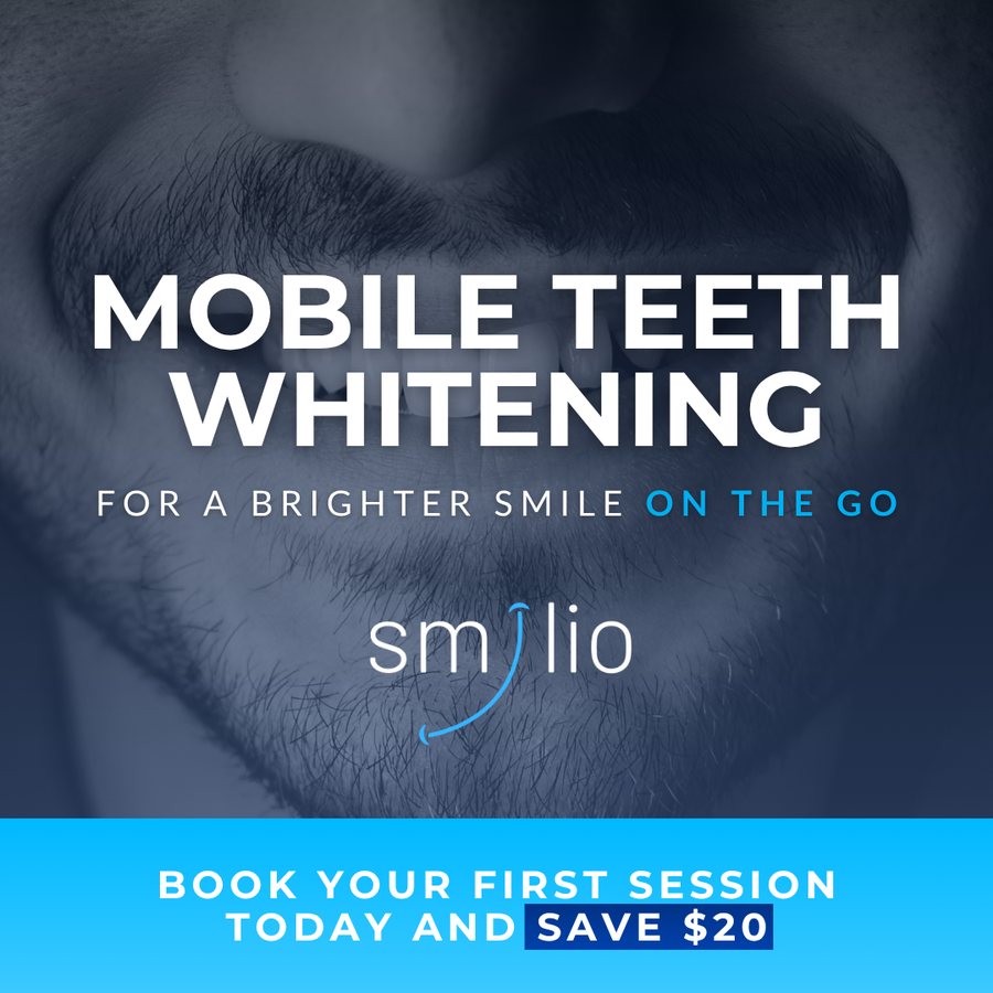 Mobile teeth whitening